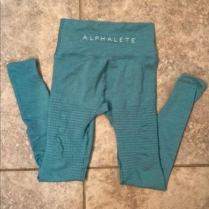 Alphalete Halo leggings Aquamarine